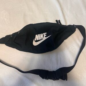 Nike Black and White Belt Bag